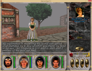 Might and Magic 6 - NPC Dialog