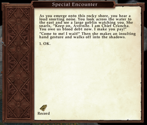Avernum 3: Ruined World - Chief Crunsha Special Encounter