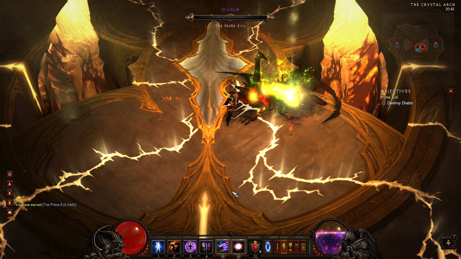 Diablo 3 - Hell Screenshot, Wizard