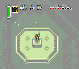 A Link to the Past, the Master Sword