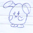 Bad drawing of Whismur