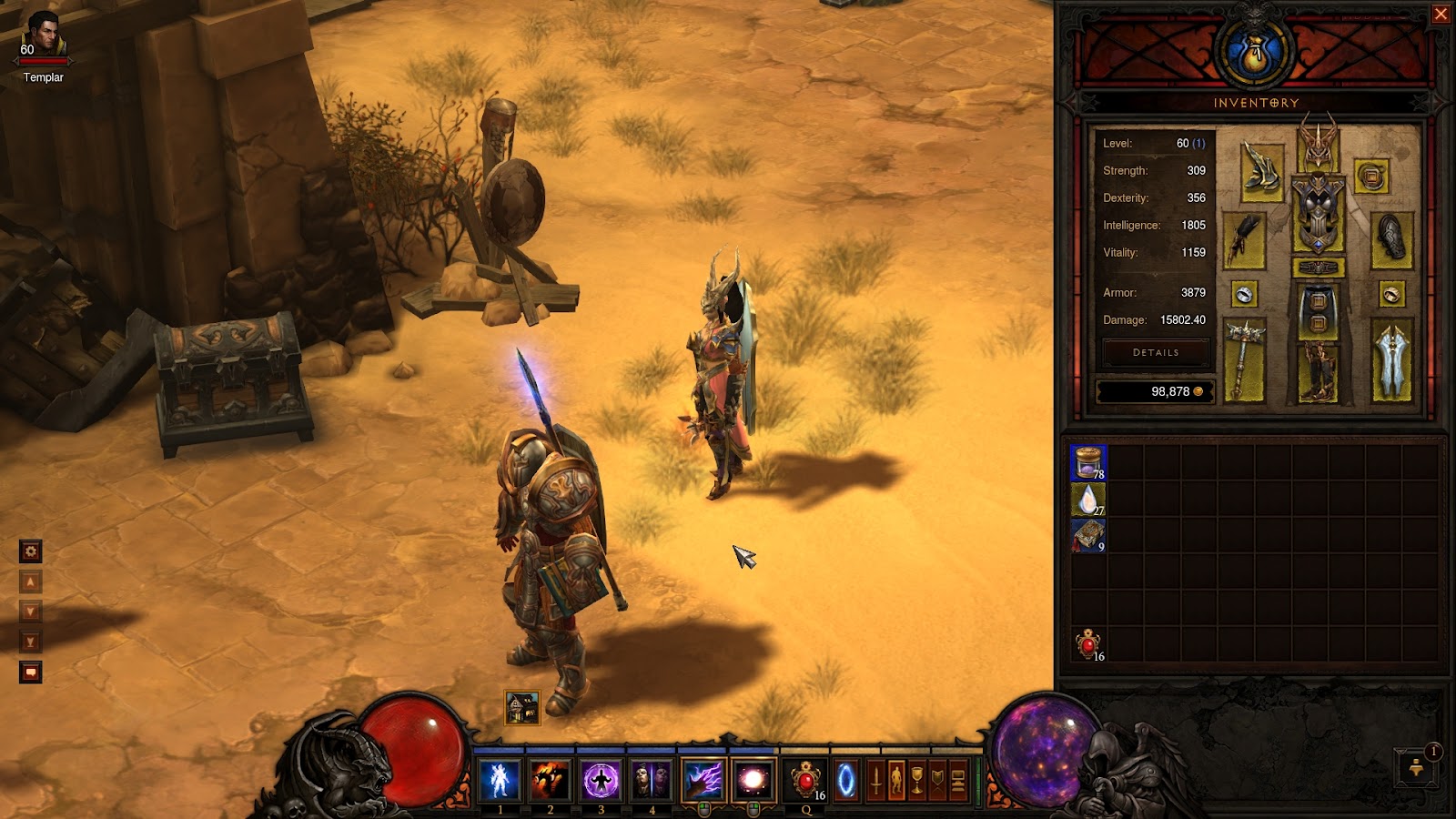 Diablo 3 - Desert Screenshot