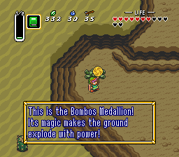 A Link to the Past, Bombos Medallion