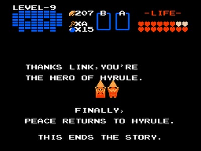 Legend of Zelda - Victory Screen