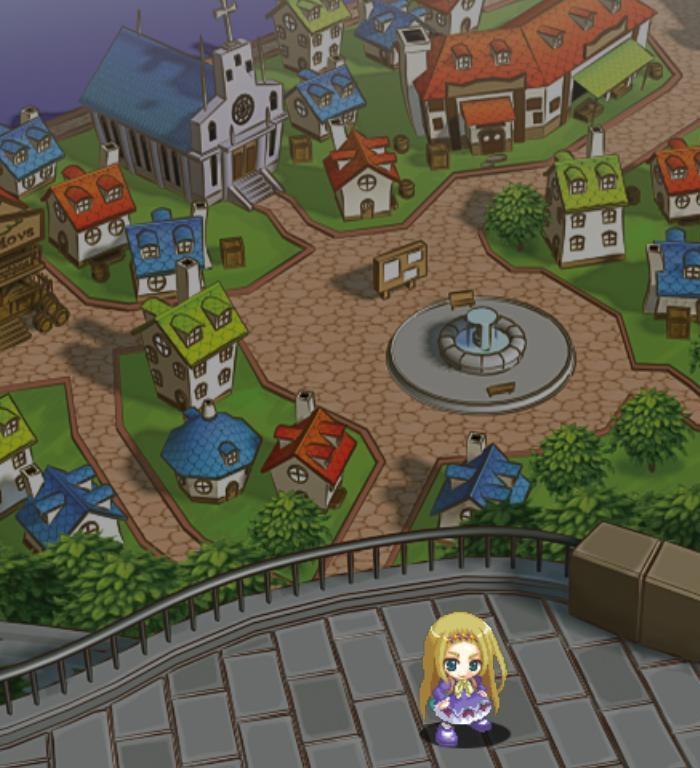 Recettear - A Nice View of the Town